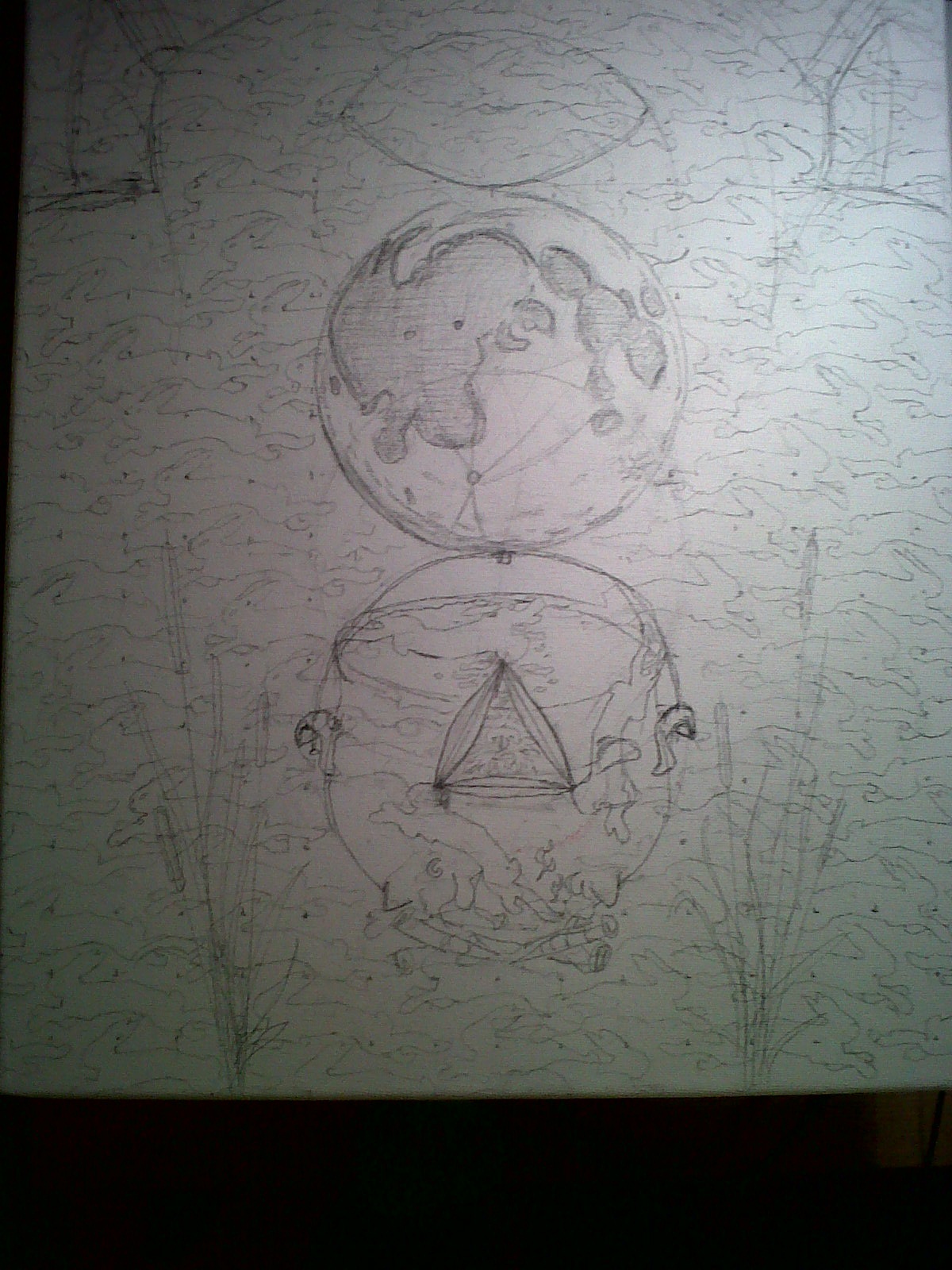 Triptych, Panel II, Jade