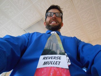 Party in the front, business in the back.